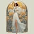create illustrations in art nouveau style