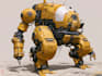 draw robot and mech design