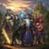 epic dnd party illustrations custom ttrpg character art