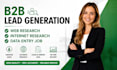 do any web research, internet research, data entry job