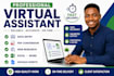 be your reliable virtual assistant for administrative and online tasks