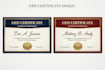 design high school transcript, college diploma, ged award certificate, degree