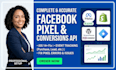 setup facebook meta pixel and conversion API