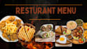 design restaurant menu, food flyer and digital menu