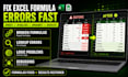 fix excel formula errors and clean or repair spreadsheets