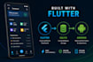 create a custom flutter app with sqlite database
