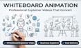 animation whiteboard explainer video, animated explainer video doodle animation