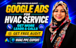set up, audit and optimize google ads PPC for hvac  services