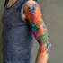 draw a attractive tattoo sleeve art