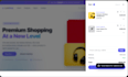 build a react ecommerce website with shopping cart and clean design