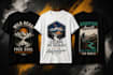 create unique adventure t shirt design for print on demand