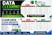 do data cleaning and data entry