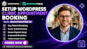 setup wordpress clinic appointment booking with bookingpress
