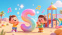 design quality 3d cartoon animation for kids
