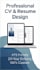 design a professional ats friendly resume and CV