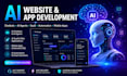 build ai mobile app for both android and ios, ai website, ai app, chatbot