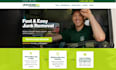 design junk removal website dumpster website hauling website