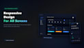 develop an elegant responsive frontend