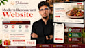 create a restaurant website with menu, booking and whatsapp