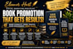 create cinematic book trailer, teaser, and promo video