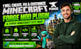 create fix custom minecraft forge mod plugin spigot and forge minecraft city map