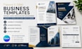 editable canva capability statement business  proposal brochure invoice template