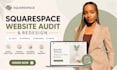audit squarespace website, redesign squarespace website