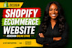 design shopify ecommerce website, redesign online store, setup dropshipping SEO