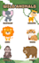 illustrate a cute animals learning children book