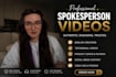 spokesperson video actor female spokesperson testimonial ugc review video review