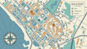 design unique vector map illustration or professional street map