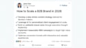 be your professional linkedin ghostwriter and b2b content writer