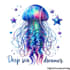 design high quality custom jellyfish logo with creative concepts