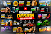 design high quality CTR thumbnails in 2 hours