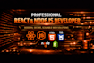 responsive web development with react nodejs