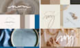 make real handwritten monogram, initials logo