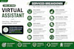 be your virtual asistant for data entry,google sheet,copy paste and web research
