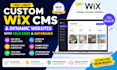 craft custom cms and products with wix dynamic pages wix cms velo code databases