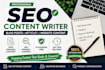 write SEO real estate blog posts, property descriptions,