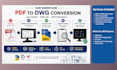 convert PDF to dwg autocad, dfx best cad conversion service