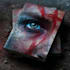 design a dark horror book cover illustration