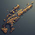 create weapon concept art for you