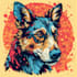 custom create professional animal pop art illustration
