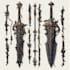 design unique weapons illustrations