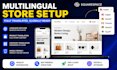 build multilingual squarespace shop with weglot SEO and language switcher
