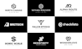 design luxury, elegant, minimalist monogram logo