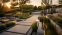 architecture and landscape site plan design