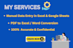 be your trusted data entry assistant for excel and sheets