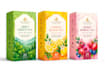 design premium tea packaging box and labels