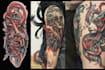 create unique custom tattoo design, tattoo sleeve